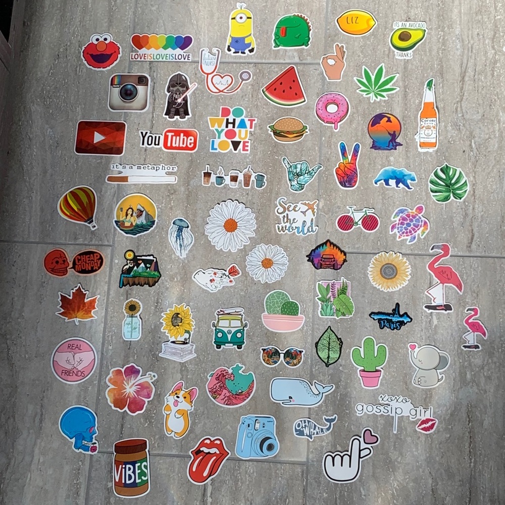 ANY 3 VSCO STICKERS FOR $14